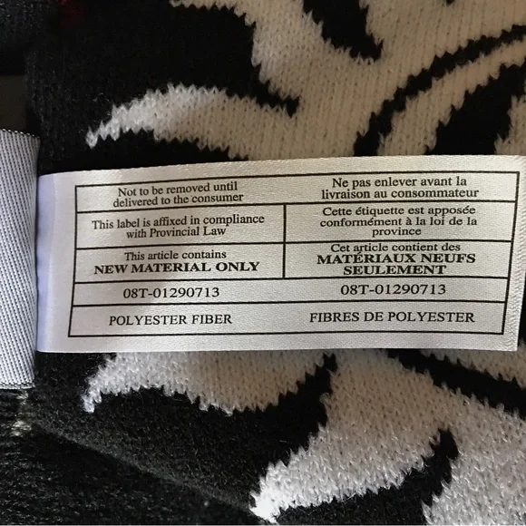 Hot Topic - Supernatural Winchester Brothers Fair Isle Knit Scarf (OS) NWT - Picture 8 of 10